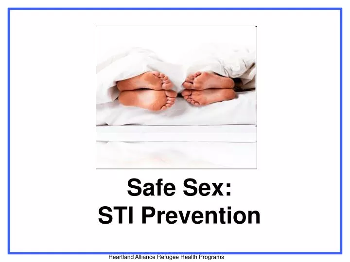 safe sex sti prevention