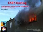 COMPARTMENT FIRE BEHAVIOR TRAINING - slide 1