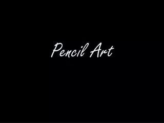 pencil art