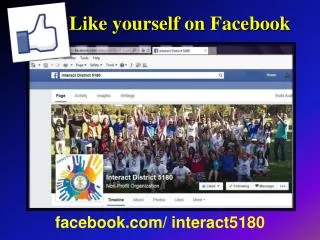 Like yourself on Facebook