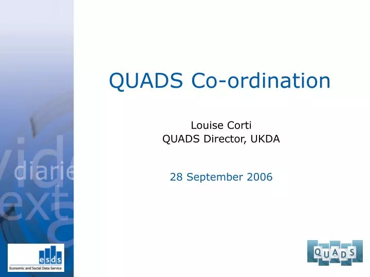 quads co ordination