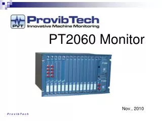 PT2060 Monitor