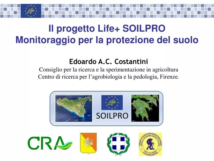 il progetto life soilpro monitoraggio per la protezione del suolo