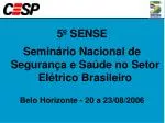 5º SENSE - slide 1
