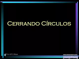 cerrando c rculos