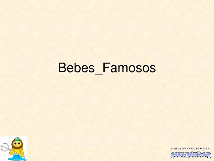 bebes famosos