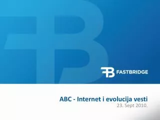 abc internet i e volucija v esti