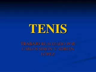 TENIS