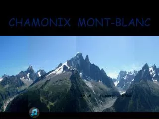 CHAMONIX MONT-BLANC