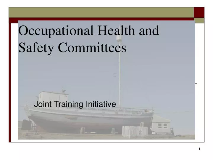 occupational health and safety committees