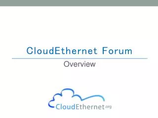 CloudEthernet Forum