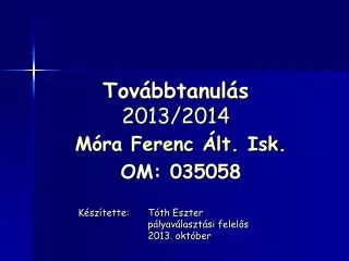 tov bbtanul s 2013 2014