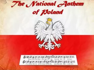 The National Anthem of Poland