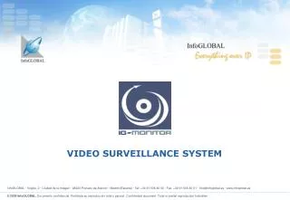 VIDEO SURVEILLANCE SYSTEM