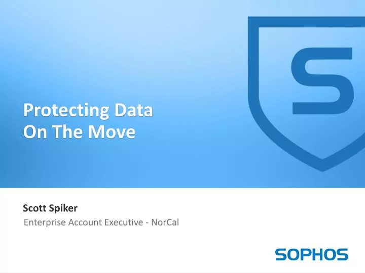 protecting data on the move