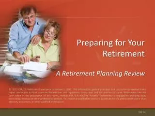 Preparing for Your Retirement