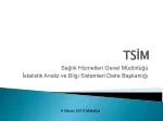 TSİM - slide 1