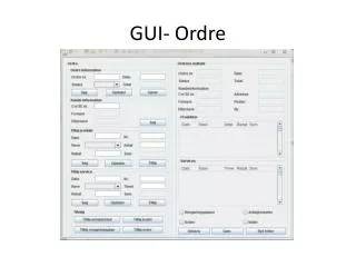 gui ordre
