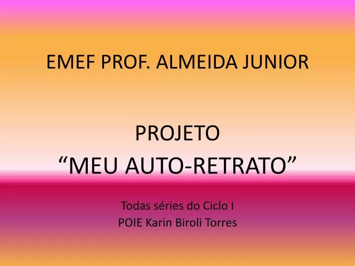 emef prof almeida junior