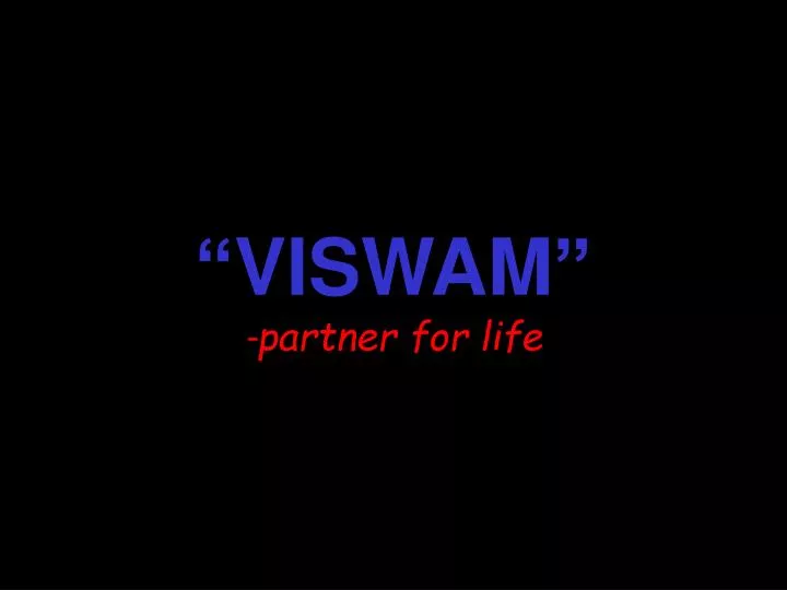 viswam partner for life