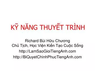 k n ng thuy t tr nh