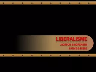 liberalisme