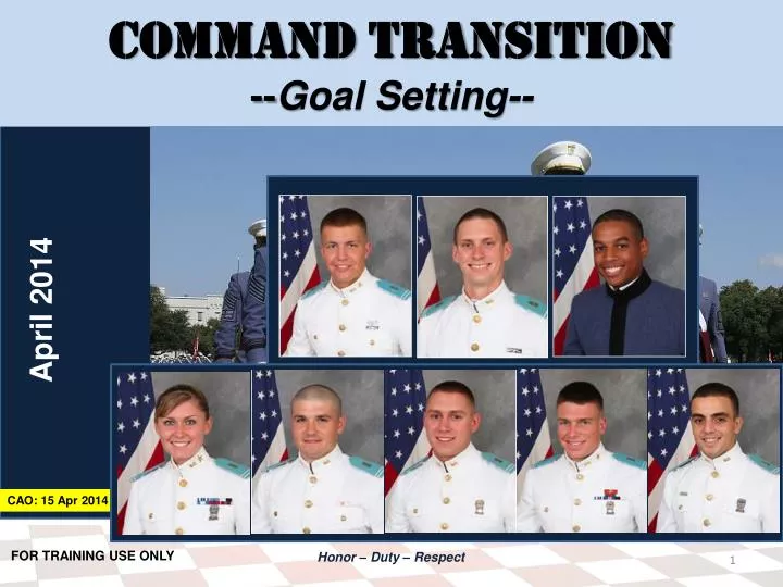 command transition goal setting