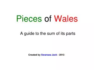 Pieces of Wales