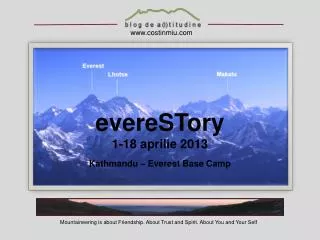 evereSTory 1-18 aprilie 2013
