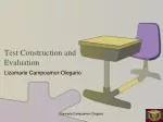 PPT - Test Construction And Evaluation PowerPoint Presentation, Free ...