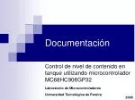 Documentación - slide 1