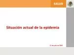 Situación actual de la epidemia - slide 1
