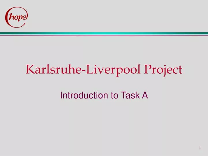 karlsruhe liverpool project