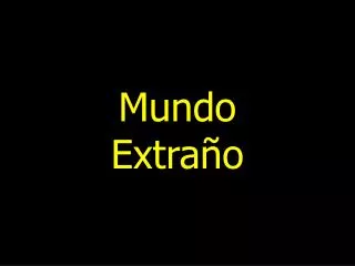 mundo extra o