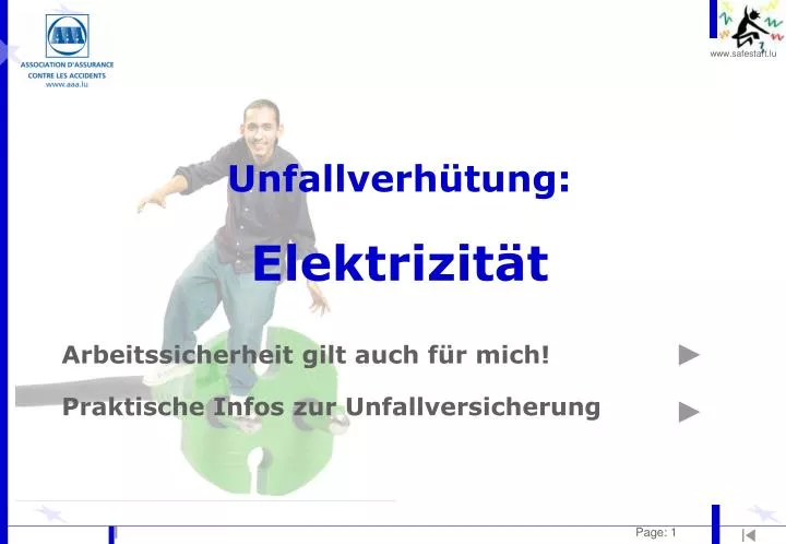 unfallverh tung elektrizit t