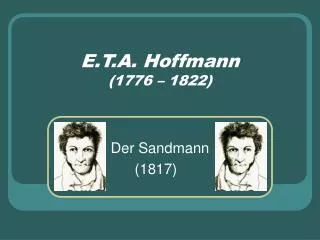 e t a hoffmann 1776 1822