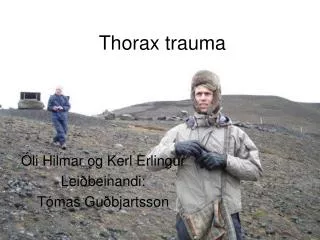 thorax trauma