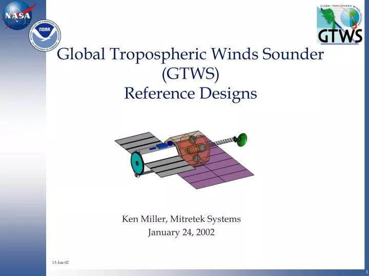 global tropospheric winds sounder gtws reference designs