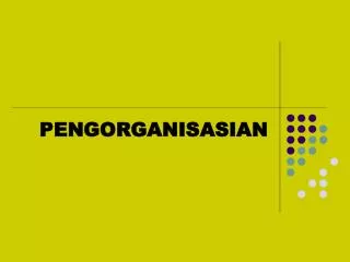 pengorganisasian