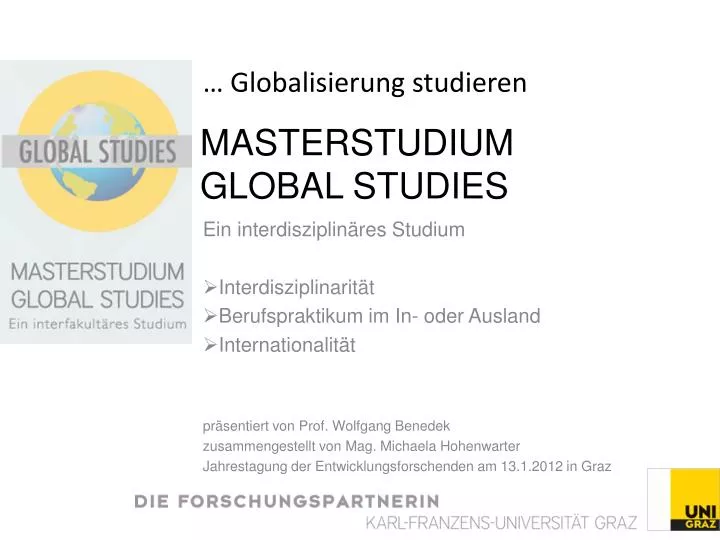 masterstudium global studies