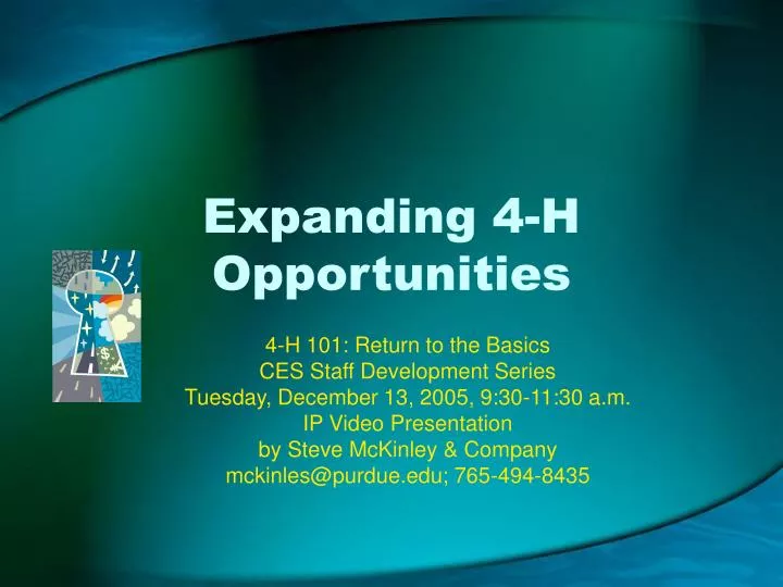 expanding 4 h opportunities