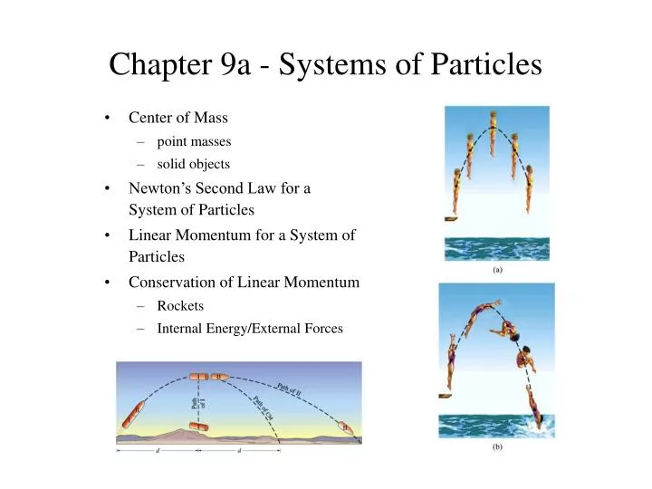 chapter 9a systems of particles