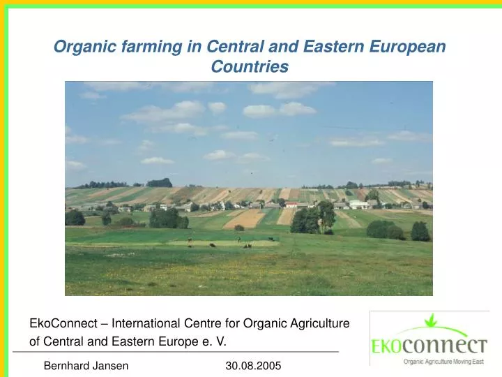 organic farming in central and eastern european countries
