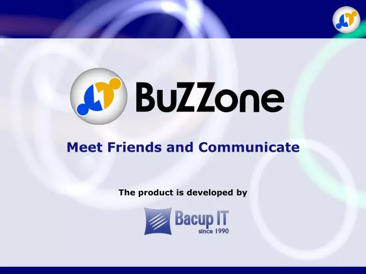 meet friends and communicate the product is developed by