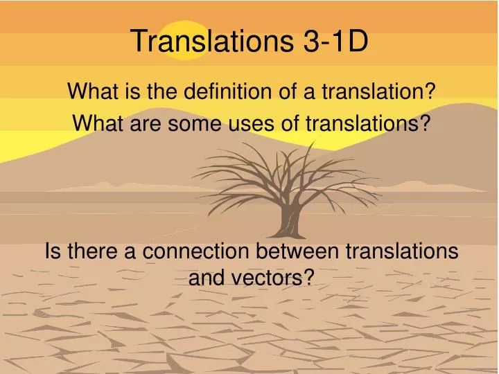 translations 3 1d
