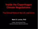 Leader, China Energy Group, Lawrence Berkeley National Laboratory - slide 1
