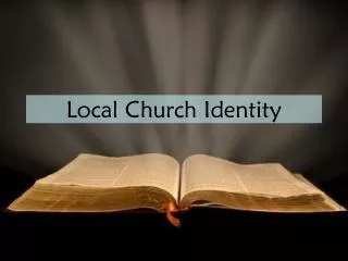 Local Church Identity
