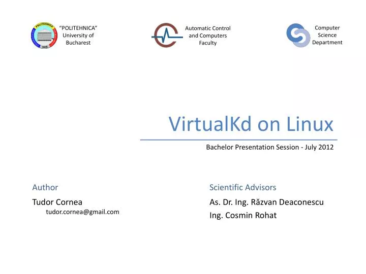virtualkd on linux