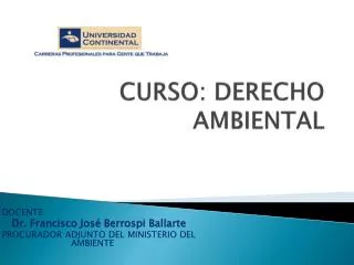 curso derecho ambiental