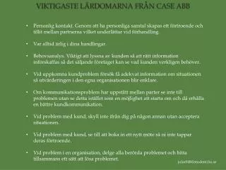 viktigaste l rdomarna fr n case abb
